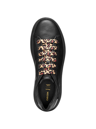 SNEAKERS DONNA - GEOX NERO - D56WVD 05402 5