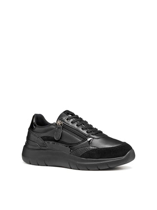 SNEAKERS DONNA - GEOX NERO - D56YNE 05402 2