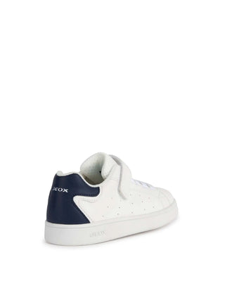 SNEAKERS RAGAZZO - GEOX BIANCO-NAVY - J36LSA 000BC 4