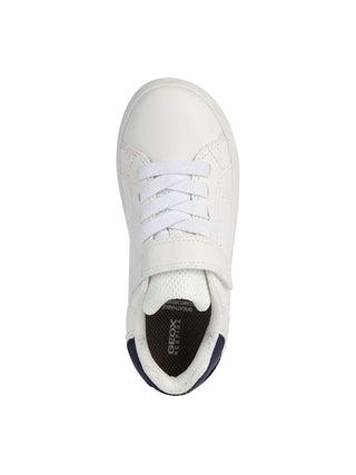 SNEAKERS RAGAZZO - GEOX BIANCO-NAVY - J36LSA 000BC 5