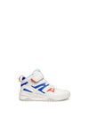 SNEAKERS RAGAZZO - GEOX BIANCO-ROSSO - J567RA 054FU 1