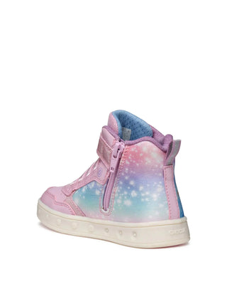 SNEAKERS RAGAZZA - GEOX ROSA - J568WF 0ANAJ 3