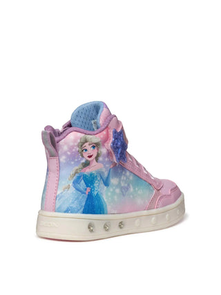 SNEAKERS RAGAZZA - GEOX ROSA - J568WF 0ANAJ 4