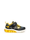 SNEAKERS RAGAZZO - GEOX NERO-GIALLO - J56LBC 0BC14 2