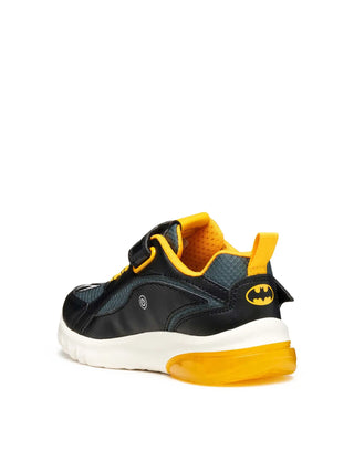 SNEAKERS RAGAZZO - GEOX NERO-GIALLO - J56LBC 0BC14 4