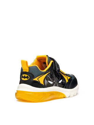 SNEAKERS RAGAZZO - GEOX NERO-GIALLO - J56LBC 0BC14 5