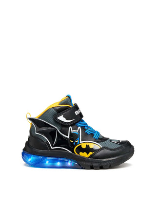 SNEAKERS RAGAZZO - GEOX NERO-GIALLO - J56LBE 0BC14 2