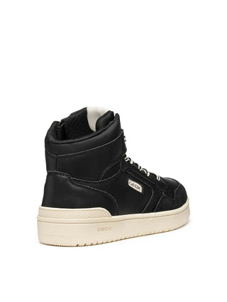 SNEAKERS RAGAZZO - GEOX NERO - J56LQA 05422 4