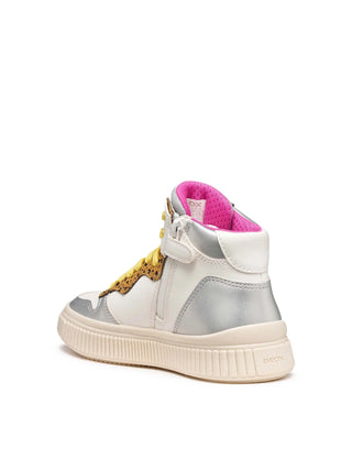 SNEAKERS RAGAZZO - GEOX BIANCO-FUXIA - J56M3B 054AJ 3