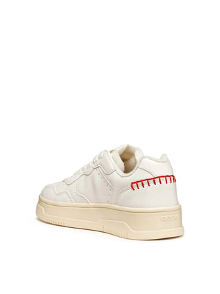 SNEAKERS RAGAZZA - GEOX BIANCO - J56NLC 000BC 3