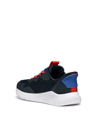 SNEAKERS RAGAZZO - GEOX NAVY-ROSSO - J56NQC 01454 3