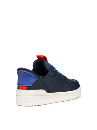 SNEAKERS RAGAZZO - GEOX NAVY-ROSSO - J56NRB 05415 4