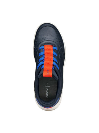 SNEAKERS RAGAZZO - GEOX NAVY-ROSSO - J56NRB 05415 5