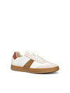 SNEAKERS UOMO - GEOX BIANCO-ARANCIO - U56LDF 09B22 2