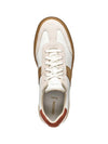 SNEAKERS UOMO - GEOX BIANCO-ARANCIO - U56LDF 09B22 5