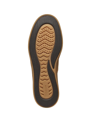 SNEAKERS UOMO - GEOX BIANCO-ARANCIO - U56LDF 09B22 6