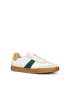 SNEAKERS UOMO - GEOX BIANCO-VERDE - U56LDF 09B22 2