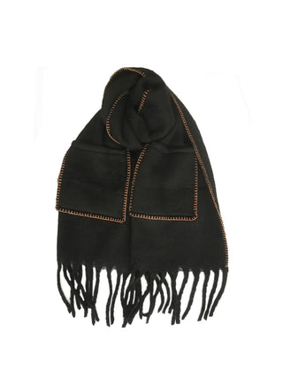 SCIARPA DONNA - TOSCA BLU NERO - TF2540F49 1