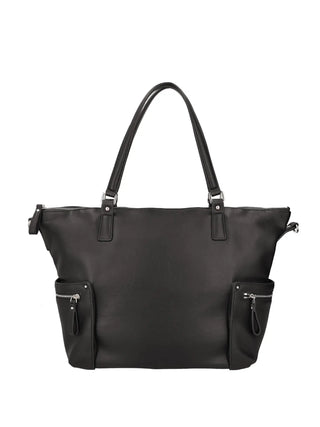 BORSA A SPALLA DONNA - TOSCA BLU NERO - TF25BB120