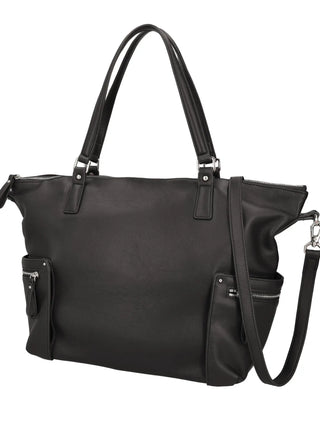 BORSA A SPALLA DONNA - TOSCA BLU NERO - TF25BB120 2