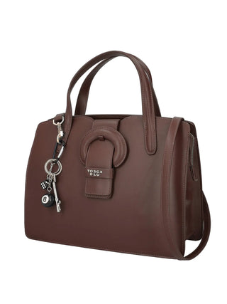 BORSA A MANO DONNA - TOSCA BLU MARRONE - TF25SB290 2