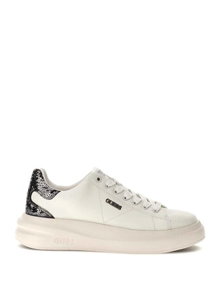 SNEAKERS DONNA - GUESS BIANCO-ARGENTO - FLFE10 ELE12