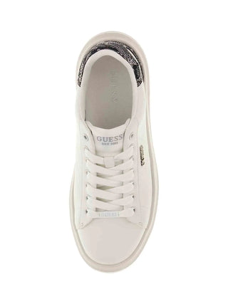 SNEAKERS DONNA - GUESS BIANCO-ARGENTO - FLFE10 ELE12 4