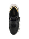 SNEAKERS DONNA - GUESS NERO-ORO - FLFHNN ELE12 4