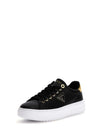 SNEAKERS DONNA - GUESS NERO-ORO - FLJD12 LEA12 2