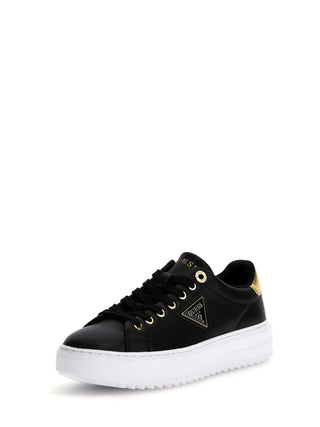 SNEAKERS DONNA - GUESS NERO-ORO - FLJD12 LEA12 2
