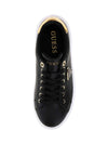 SNEAKERS DONNA - GUESS NERO-ORO - FLJD12 LEA12 4