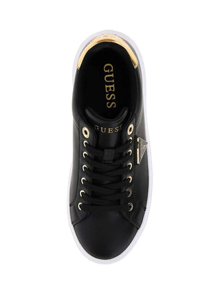 SNEAKERS DONNA - GUESS NERO-ORO - FLJD12 LEA12 4