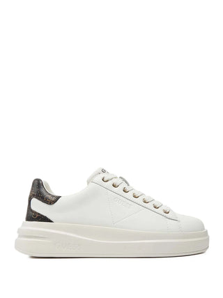 SNEAKERS DONNA - GUESS BIANCO-MARRONE - FLJELB FAL12
