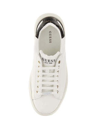 SNEAKERS DONNA - GUESS BIANCO-MARRONE - FLJELB FAL12 4