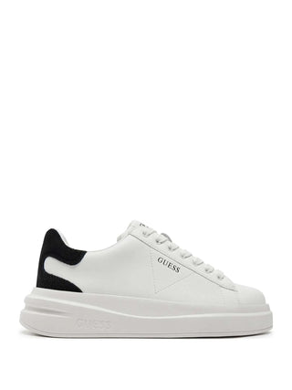 SNEAKERS DONNA - GUESS BIANCO-NERO - FLJELB LEA12
