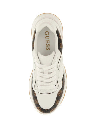 SNEAKERS DONNA - GUESS BIANCO-MARRONE - FLTHPY FAL12 4