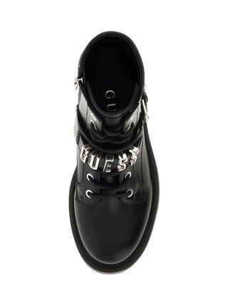 ANFIBIO DONNA - GUESS NERO - FLTYNZ ELE10 4