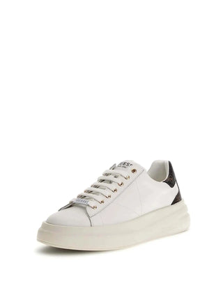SNEAKERS UOMO - GUESS BIANCO-MARRONE - FMPVIB LEA12 2