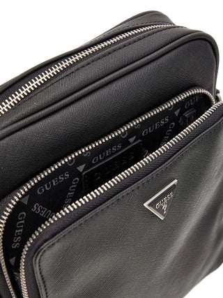 TRACOLLA UOMO - GUESS NERO - HMMISA P4260 3