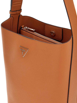 BORSA A SPALLA DONNA - GUESS COGNAC - HWBG69 74040 3