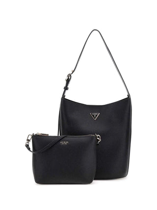 BORSA A SPALLA DONNA - GUESS NERO - HWBG69 74040