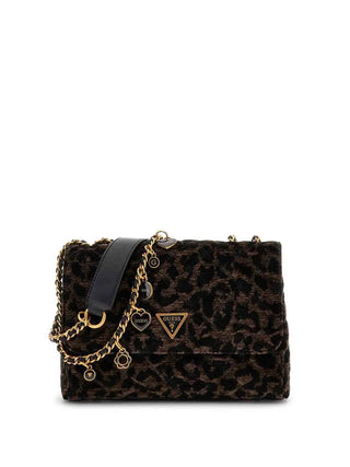 TRACOLLA DONNA - GUESS MARRONE - HWLG96 73200