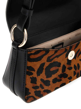 BORSA A SPALLA DONNA - GUESS LEOPARDO - HWLO75 29780 3