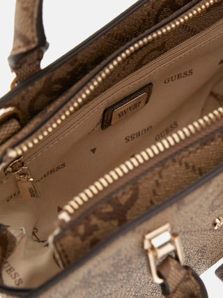 BORSA A MANO DONNA - GUESS MARRONE - HWOS96 55760 3