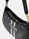 BORSA A SPALLA DONNA - GUESS CARBONE - HWOS96 72180 3