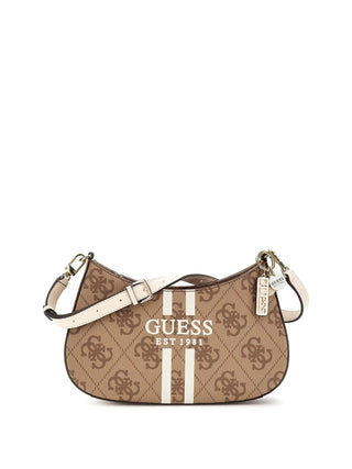 BORSA A SPALLA DONNA - GUESS MARRONE - HWOS96 72180