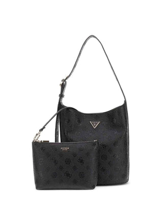 BORSA A SPALLA DONNA - GUESS NERO - HWPD98 88040