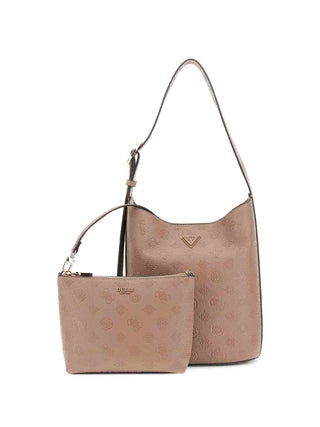 BORSA A SPALLA DONNA - GUESS TAUPE - HWPD98 88040