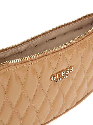 BORSA A SPALLA DONNA - GUESS BEIGE - HWQG81 22720 3