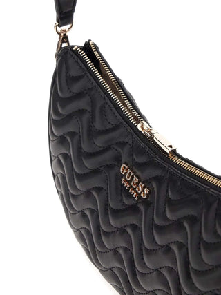 BORSA A SPALLA DONNA - GUESS NERO - HWQG96 53180 3